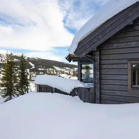 Timber With Slope And Sauna Dom wakacyjny *