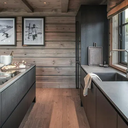 Timber With Slope And Sauna Dom wakacyjny *