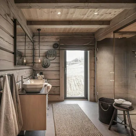 Dom wakacyjny Timber With Slope And Sauna